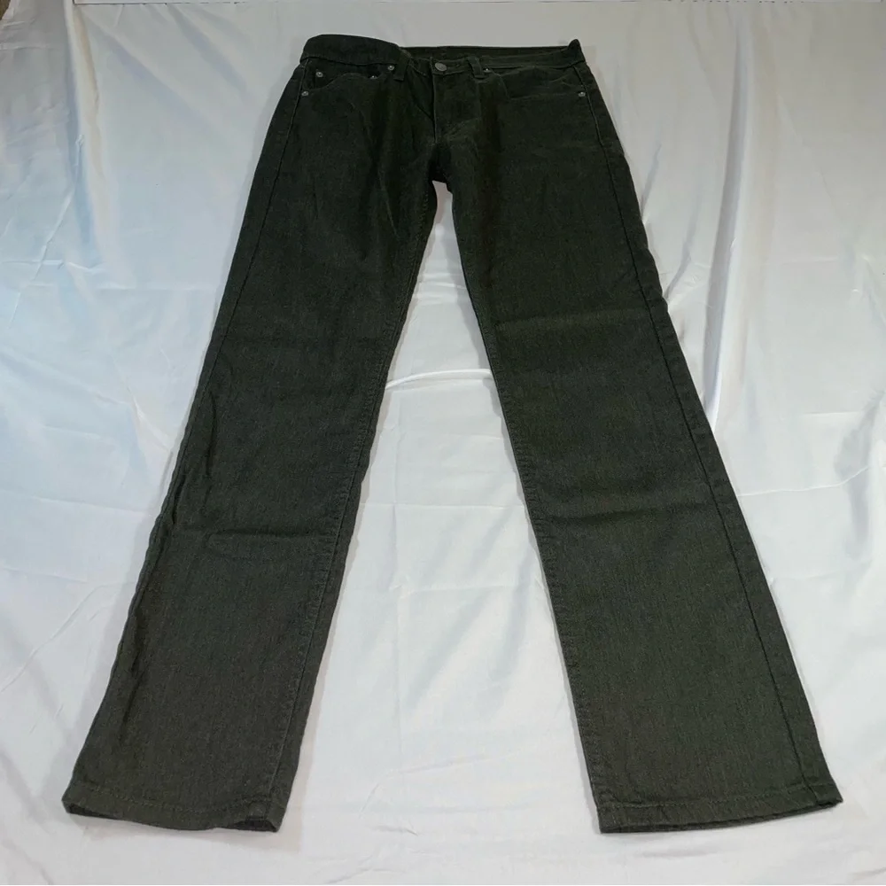 Levis 511 Slim‎ Fit Jeans Mens 31x32 Gray Charcoal Stretch Denim 04511-3018